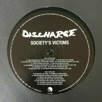 Disque vinyle Discharge - Society's Victims Vol. 2 (2 LP) - 7