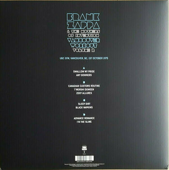 Vinyylilevy Frank Zappa - Vancouver Workout (Canada 1975) Vol2 (Frank Zappa & The Mothers Of Invention) (2 LP) - 2