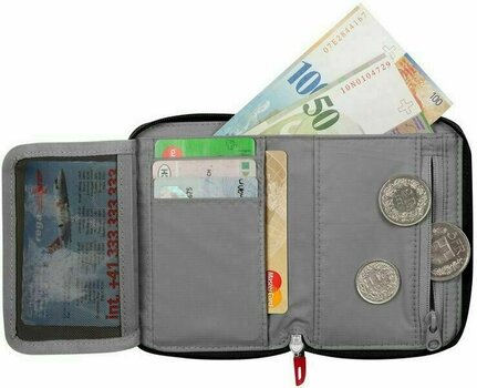Lompakko, crossbody-laukku Mammut Zip Wallet Mélange Black Wallet - 2
