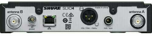 Джобна безжична система Shure SLXD124E/85 G59 - 4