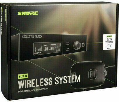 Système sans fil avec micro serre-tête Shure SLXD14E/SM35 G59 - 7