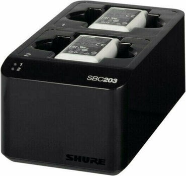 Nabíjačka batérií pre bezdrôtové systémy Shure SBC203-E - 2