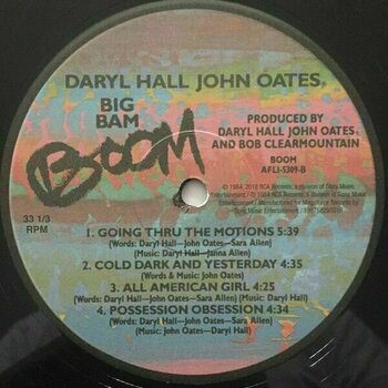 Vinyl Record Hall & Oates - Big Bam Boom (LP) - 6