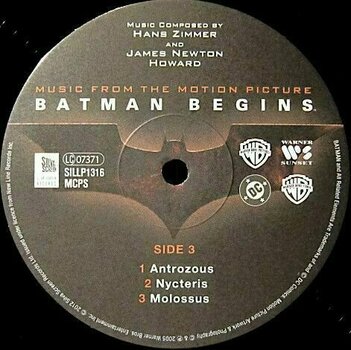 Hanglemez Hans Zimmer - Batman Begins Original Motion Picture Soundtrack (Orange Coloured) (LP) - 7