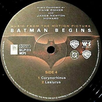 Hanglemez Hans Zimmer - Batman Begins Original Motion Picture Soundtrack (Orange Coloured) (LP) - 8