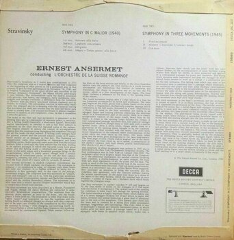 Δίσκος LP Ernest Ansermet - Stravinsky: Symphony In Three Movements (LP) (180g) - 2