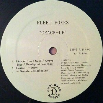 LP Fleet Foxes - Crack-Up (LP) - 5