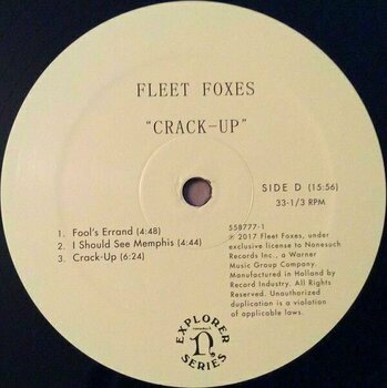 LP Fleet Foxes - Crack-Up (LP) - 8