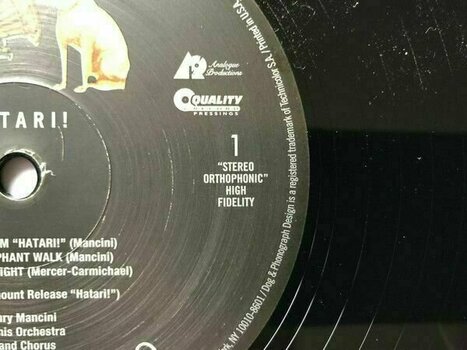 LP deska Henry Mancini - Hatari! - Music from the Paramount Motion Picture Score (2 LP) (200g) (45 RPM) - 2