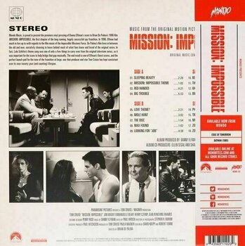 Disco in vinile Danny Elfman - Mission Impossible (2 LP) (180g) - 2
