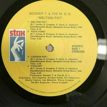 Disco in vinile Booker T. & The M.G.s - Melting Pot (LP) (180g) - 3