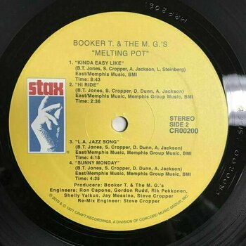 Disco in vinile Booker T. & The M.G.s - Melting Pot (LP) (180g) - 4