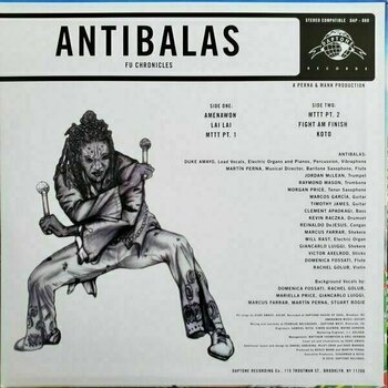 Płyta winylowa Antibalas - Fu Chronicles (Red Splatter) (LP) - 3