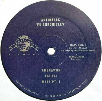 Vinyl Record Antibalas - Fu Chronicles (Red Splatter) (LP) - 4