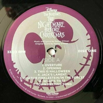 Disco in vinile Danny Elfman - The Nightmare Before Christmas(Gatefold) (2 LP) - 2