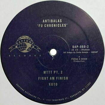 Płyta winylowa Antibalas - Fu Chronicles (Red Splatter) (LP) - 5