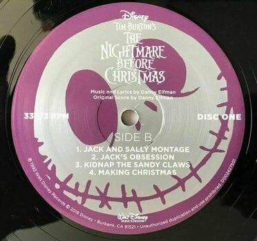 Disco in vinile Danny Elfman - The Nightmare Before Christmas(Gatefold) (2 LP) - 3