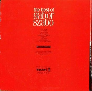 Disco in vinile Gabor Szabo - The Best Of Gabor Szabo (Red Coloured) (LP) - 5
