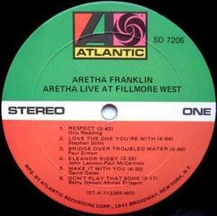 Disco in vinile Aretha Franklin - Live At Fillmore West (180g) (Gatefold) - 1