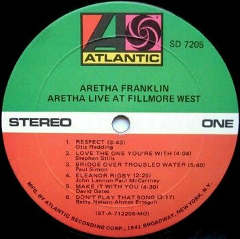 Płyta winylowa Aretha Franklin - Live At Fillmore West (180g) (Gatefold) - 5