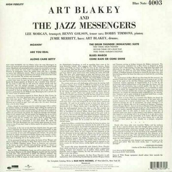 LP Art Blakey & Jazz Messengers - Moanin' (LP) - 2