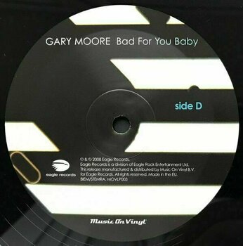 Vinyl Record Gary Moore - Bad For You Baby (2 LP) (180g) - 7