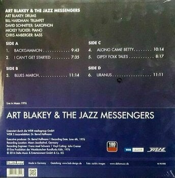 Δίσκος LP Art Blakey & The Jazz Messengers - Live In Moers 1976 (LP) - 2