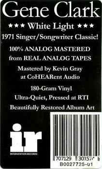 Disco in vinile Gene Clark - White Light (180g) (LP) - 4