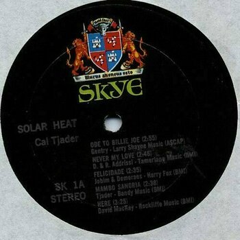 LP Cal Tjader - Solar Heat (LP) - 4