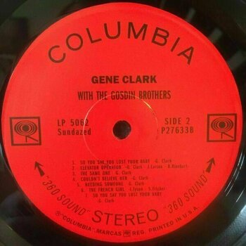 LP Gene Clark - Gene Clark With The Gosdin Brothers (LP) - 4