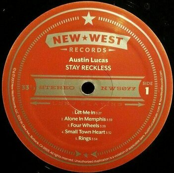 Disco in vinile Austin Lucas - Stay Reckless (LP) (180g) - 5