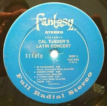 Hanglemez Cal Tjader - Latin Concert (LP) - 3