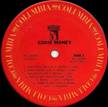 Disco in vinile Eddie Money - Eddie Money (Gatefold) (200g) - 3