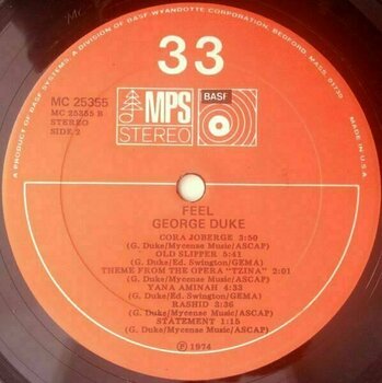 Płyta winylowa George Duke - Feel (LP) (180g) - 4