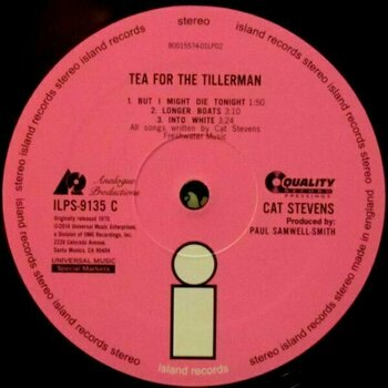 Hanglemez Cat Stevens - Tea For The Tillerman (2 LP) (45 RPM) (200g) - 9