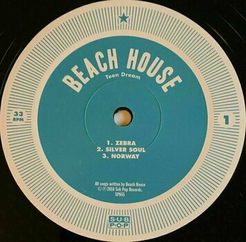 Vinylskiva Beach House - Teen Dream (LP + DVD) - 5