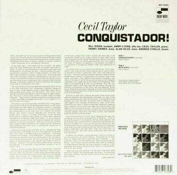 Płyta winylowa Cecil Taylor - Conquistador! (LP) - 2