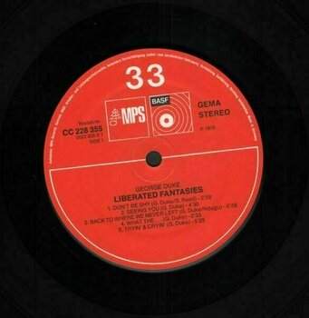 Грамофонна плоча George Duke - Liberated Fantasies (LP) (180g) - 3