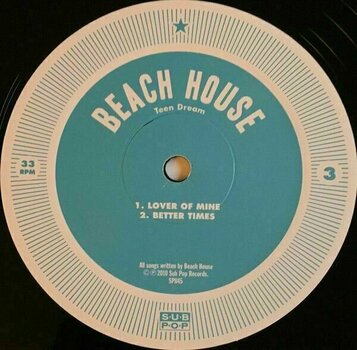 Disque vinyle Beach House - Teen Dream (LP + DVD) - 7
