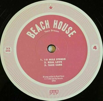 Disque vinyle Beach House - Teen Dream (LP + DVD) - 8