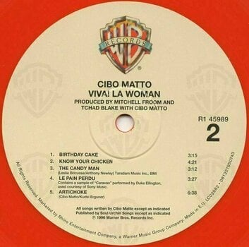LP Cibo Matto - Viva! La Woman (Orange Coloured) (180g) (LP) - 4