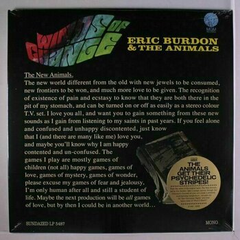 Disco in vinile Eric Burdon and The Animals - Winds Of Change (Blue Coloured) (180g) - 3