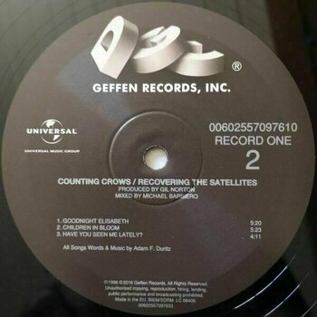 Δίσκος LP Counting Crows - Recovering The Satellites (Reissue) (Remastered) (180g) (2 LP) - 4