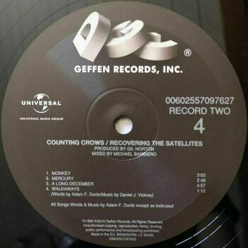 Δίσκος LP Counting Crows - Recovering The Satellites (Reissue) (Remastered) (180g) (2 LP) - 6
