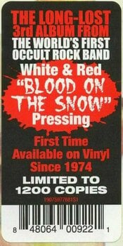 Disco in vinile Coven - Blood On The Snow (White & Red Coloured) (LP) - 2