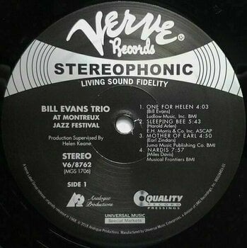 Schallplatte Bill Evans - At The Montreux Jazz Festival (LP) (200g) - 3