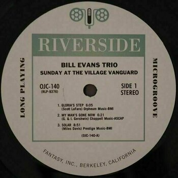 Schallplatte Bill Evans Trio - Sunday At The Village Vanguard (LP) - 3