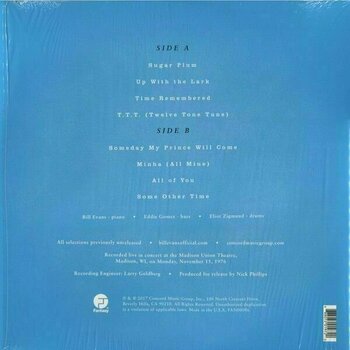 Hanglemez Bill Evans Trio - On A Monday Evening (LP) (180g) - 2