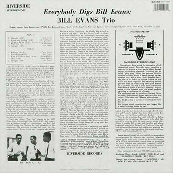 Disco in vinile Bill Evans Trio - Everybody Digs Bill Evans (LP) - 2