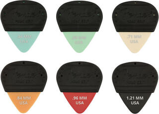 Pick Fender Mojo Grips Dura-Tone Delrin 1.21 3 Pick - 1
